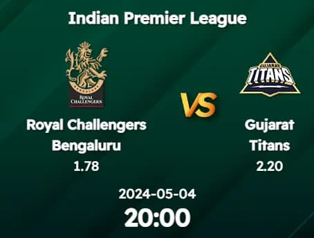 royal challengers vs. gujarat titas